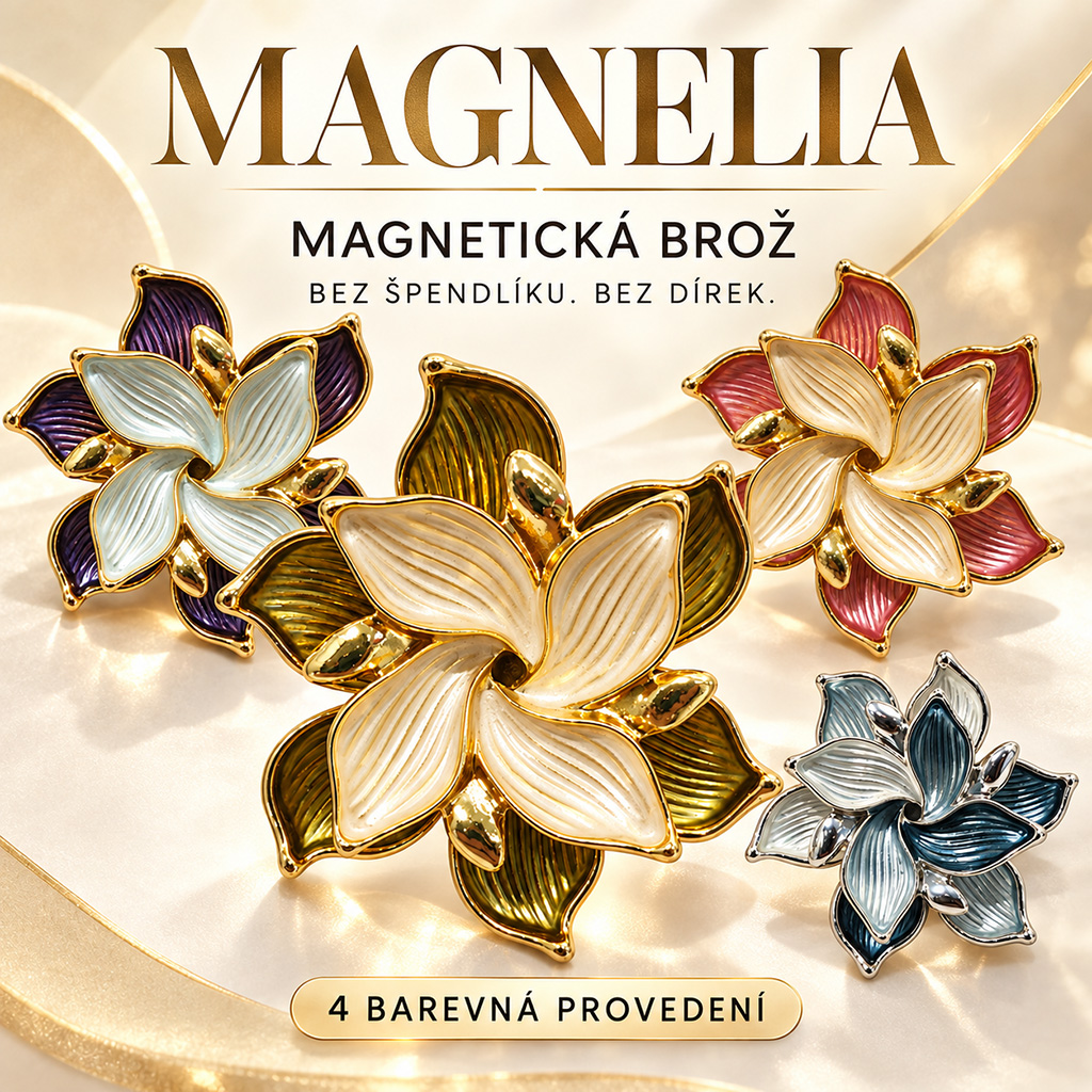 Dámská magnetická brož Magnelia (4)